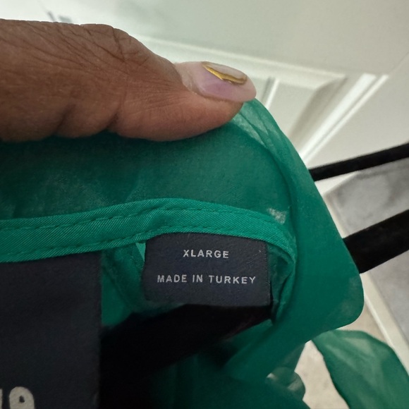 Maeve Organza Bow-Neck Mini Dress - Picture 5 of 7